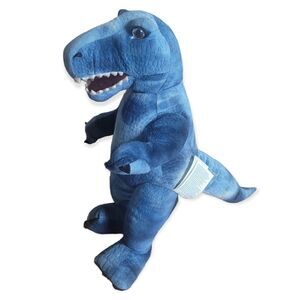 Build a Bear blue T Rex dinosaur